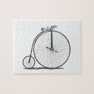High Wheeler Victoriaans Penny Farthing Cycle Biki Legpuzzel