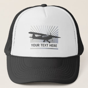 High Wing Taildragger Vliegtuig Trucker Pet