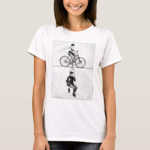High-wire fiets -  Circus Cycling Act T-shirt