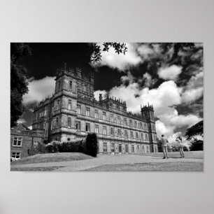 Highclere Castle Downton Abbey England Verenigd Ko Poster