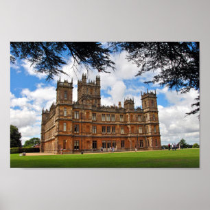 Highclere Castle Downton Abbey England Verenigd Ko Poster