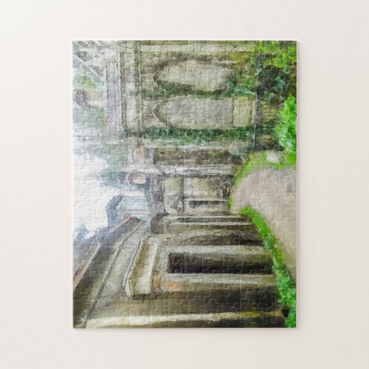 Highgate Cemetery Puzzle (Vertical)