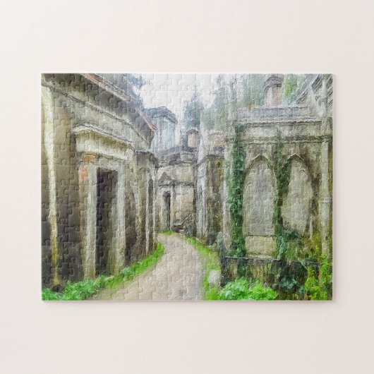 Highgate Cemetery Puzzle Legpuzzel (Horizontaal)