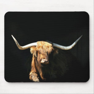 Highland Bull mousepad Muismat