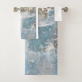 Highland Calve Bubble Bain Matching Douche rideau (En situation)