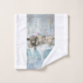 Highland Calve Bubble Bain Matching Douche rideau (Gant de toilette)