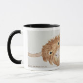 Highland Cattle Cow Original Art Mug (Gauche)