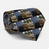 Highland Cattle Stropdas (Opgerold)