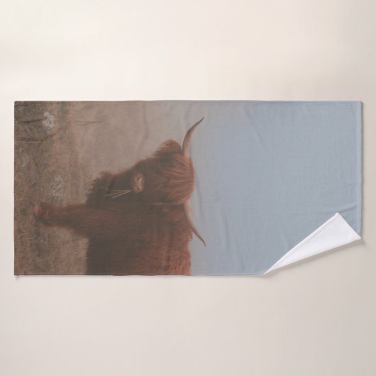 HIGHLAND CATTTTLE VW (Serviette de bain)