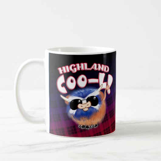 Highland Coo-i Koffiemok (Links)