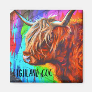 Highland coo magnet magneet