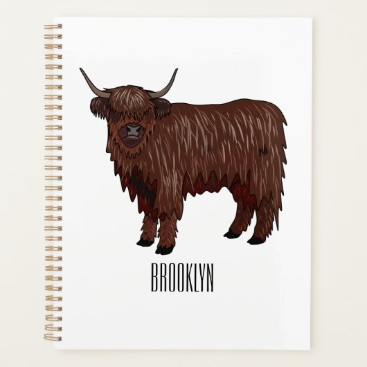 Highland cow (Devant)