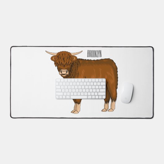 Highland cow (Clavier et souris)