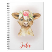 Highland Cow Carnet (Devant)