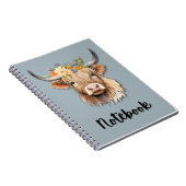 Highland Cow Carnet (Côté Droit)