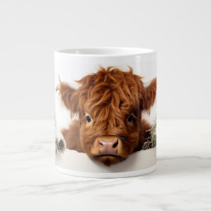 Highland Cow Christmas Extra Grote Beker