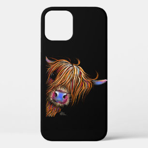 Highland Cow Imprimer Coque iphone SuGaR LuMP oN B
