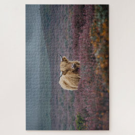 Highland Cow Jigsaw Puzzle Legpuzzel