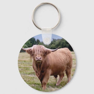 Highland Cow Keyring Sleutelhanger