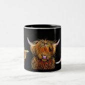 HiGHLaND CoW Mug 'THe SCoTTs' PAR S MacARTHuR (Centre)
