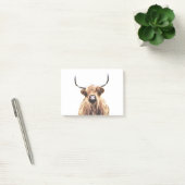 Highland Cow Portrait Post-it® Notes (Kantoor)