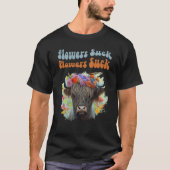 Highland Cow T-shirt (Voorkant)