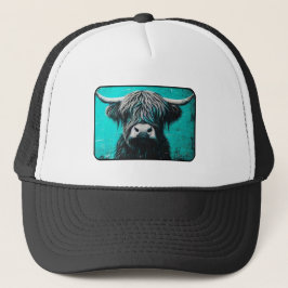 Highland Cow Trucker Hat, Country Life Trucker Hat Pet