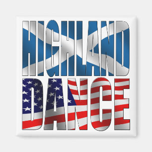 Highland Dance Magneet