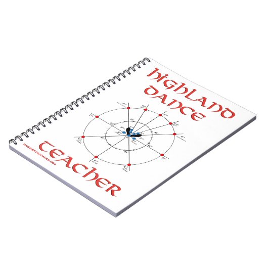 Highland Dance Teacher Journal (Côté gauche)