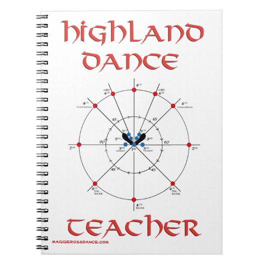 Highland Dance Teacher Journal (Devant)