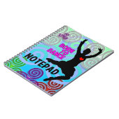 Highland Dancer-laptop Notitieboek (Linkerzijde)