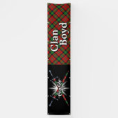 Highland Festival Clan Boyd Tent Spandoek (Verticaal)