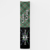 Highland Festival Clan Craig Tent Spandoek (Verticaal)