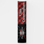 Highland Festival Clan Cunningham Tent Spandoek (Verticaal)