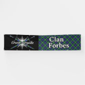 Highland Festival Clan Forbes Tent Spandoek (Horizontaal)