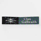 Highland Festival Clan Galbraith Tent Spandoek (Horizontaal)