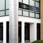 Highland Festival Clan Gunn Tent Spandoek (Buitenkant Gebouw)