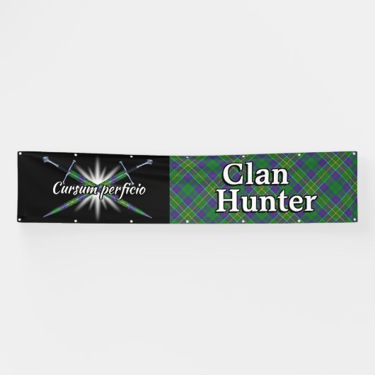 Highland Festival Clan Hunter Tent Spandoek (Horizontaal)