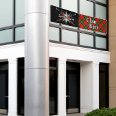 Highland Festival Clan Kerr Tent Spandoek (Buitenkant Gebouw)