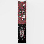 Highland Festival Clan MacBean Tent Spandoek (Verticaal)