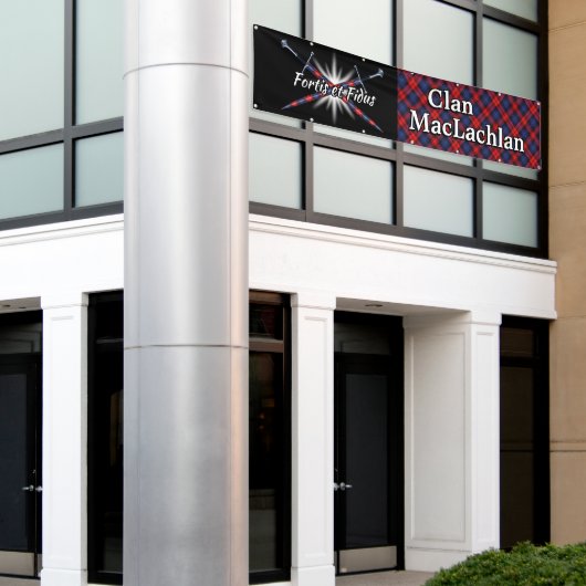 Highland Festival Clan MacLachlan Tent Spandoek (Buitenkant Gebouw)