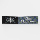 Highland Festival Clan MacLaren Tent Spandoek (Horizontaal)