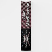 Highland Festival Clan MacPherson Tent Spandoek (Verticaal)