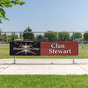 Highland Festival Clan Stewart Tent Spandoek