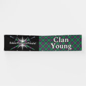 Highland Festival Clan Young Tent Spandoek (Horizontaal)