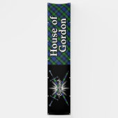 Highland Festival House of Gordon Tent Spandoek (Verticaal)
