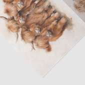 Highland Gathering Tissuepapier (Detail)