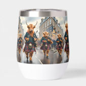 Highland Harmony : Bagpipe Highland Cow Band (Arrière)