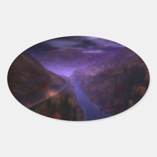 Highland Home Lights Stickers (Devant)