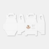 Highland Koe baby shower Bedankdoosjes (Uitgevouwen)